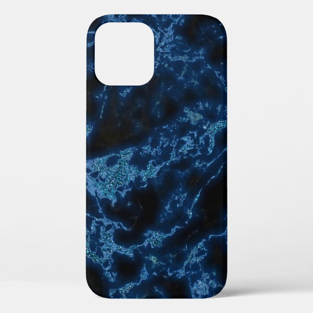 Coques Case-Mate iPhone Parties scintillant bleue (Verso)
