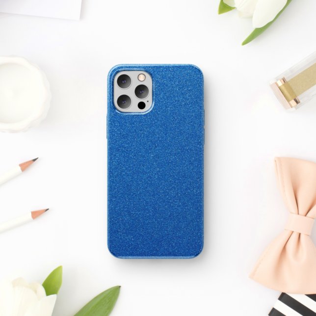 Coques Case-Mate iPhone Parties scintillant Bleue, Étincelle, Arrière - pl (Créateur téléchargé)
