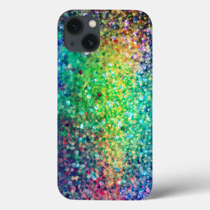 Case-Mate iPhone Case Parties scintillant colorée moderne Texture Imprim