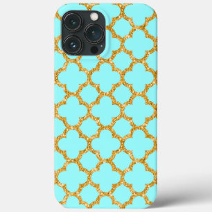 Case-Mate iPhone Case Parties scintillant d'or Faux moderne Mosaic Quatr