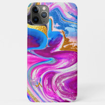 parties scintillant en marbre rose classique