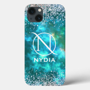 Case-Mate iPhone Case Parties scintillant fille douce 16 Turquoise