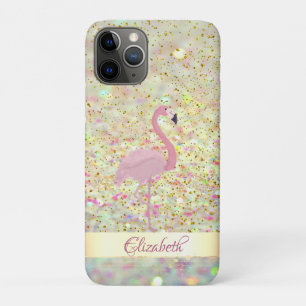 Case-Mate iPhone Case Parties scintillant Flamant rose rose Bokeh Confet