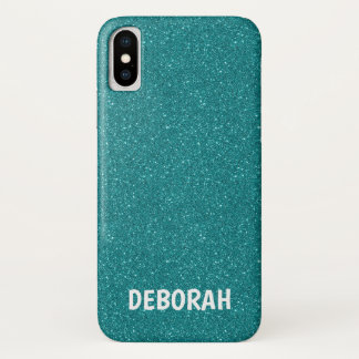 Case-Mate iPhone Case Parties scintillant glamour vert Turquoise | Patro