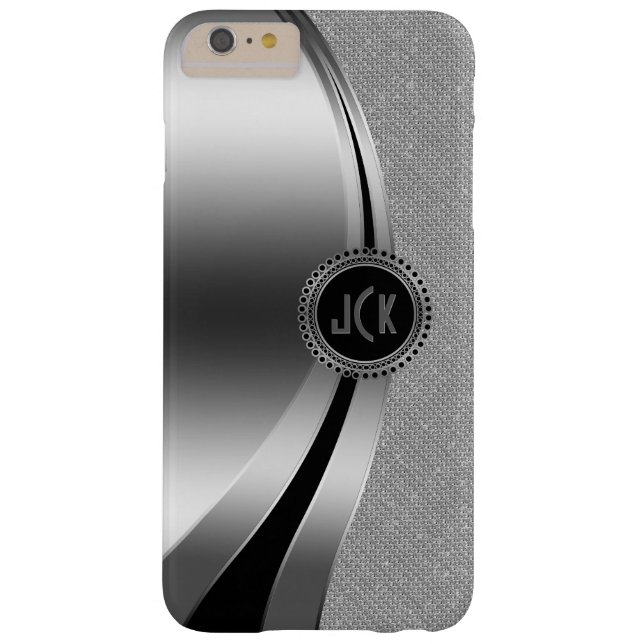 Coques Case-Mate iPhone Parties scintillant moderne en argent et diamants  (Dos)