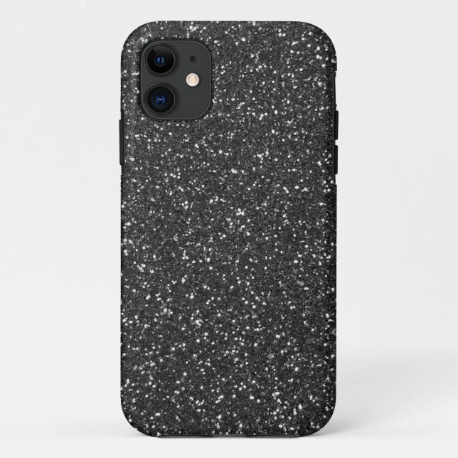 Coques Case-Mate iPhone Parties scintillant noire (Dos)