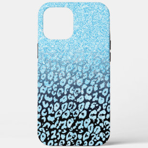 Case-Mate iPhone Case Parties scintillant noire et bleue tendance Ombre