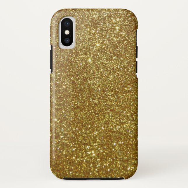 Coques Case-Mate iPhone Parties scintillant or (Dos)