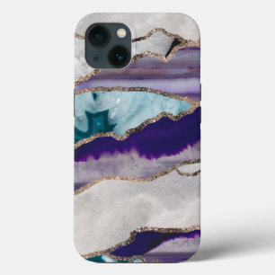 Case-Mate iPhone Case Parties scintillant or de l'agate d'encre Glam #2