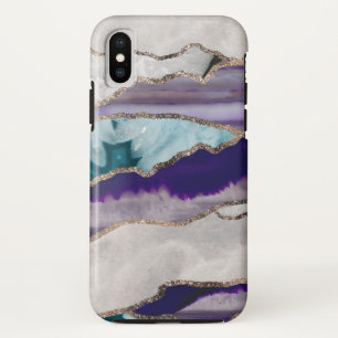 Case-Mate iPhone Case Parties scintillant or de l'agate d'encre Glam #2