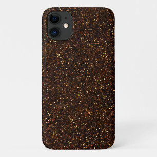 Case-Mate iPhone Case Parties scintillant orange bronze foncé