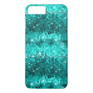 Etui iPhone Case-Mate Parties scintillant Peacock Green Disco
