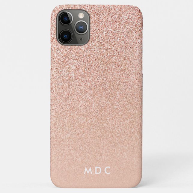 Coques Case-Mate iPhone Parties scintillant personnalisée moderne rose gir (Dos)