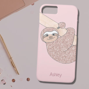 Case-Mate iPhone Case Parties scintillant rose pâle Nom de la machine Mo