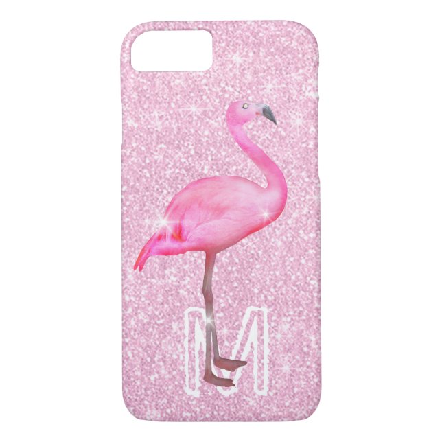 Coques Case-Mate iPhone Parties scintillant rose tendance Flamant rose tro (Dos)