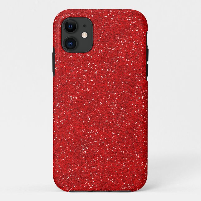 Coques Case-Mate iPhone Parties scintillant rouge étincelante Graphisme Ar (Dos)