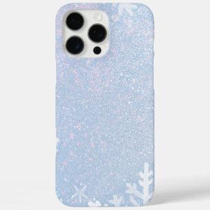Coques iPhone 16 Pro Max Parties scintillant Snowflake hiver iPhone 16 pro 