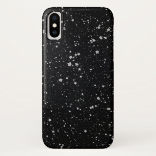 Case-Mate iPhone Case Parties scintillant Stars2 - Noir argenté