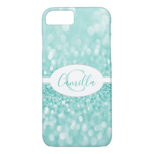 Case-Mate iPhone Case Parties scintillant turquoise Personnaliser le coq