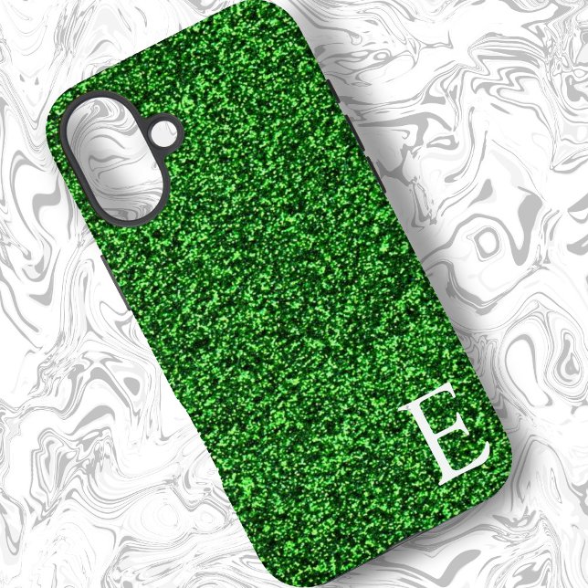 Coques Case-Mate iPhone Parties scintillant verte à impression féminine él (Créateur téléchargé)