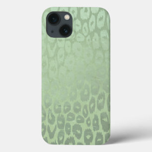 Case-Mate iPhone Case Parties scintillant verte Léopard Texture