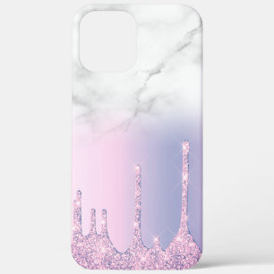 Case-Mate iPhone Case Parties scintillant violet élégant gouttes ombre m