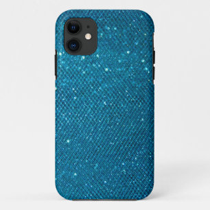 Case-Mate iPhone Case Parties scintillantes bleues