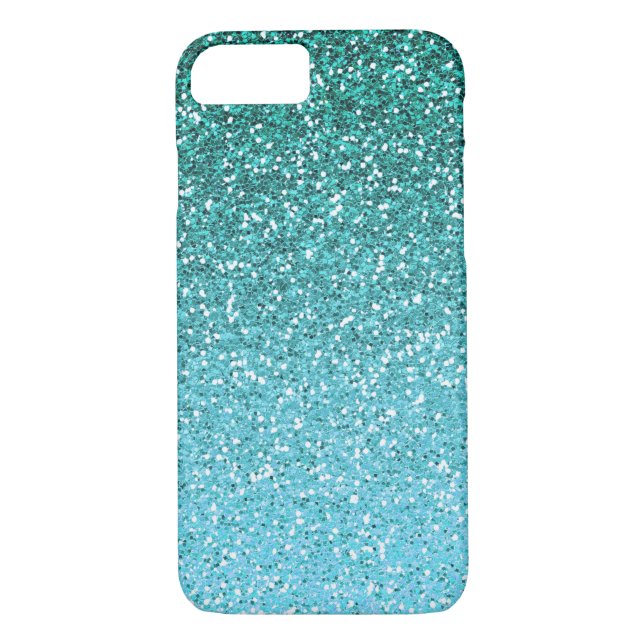 Coques Case-Mate iPhone Parties scintillantes Ombre d'Aqua (Dos)