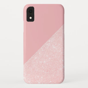 Case-Mate iPhone Case Parties scintillantes roses girly élégantes d'or