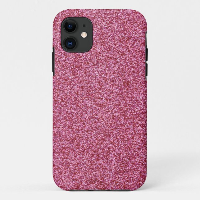 Coques Case-Mate iPhone Parties scintillantes roses miroitant (Dos)