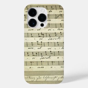 Coques Pour iPhone Partition vintage, Partition musicale antique 1810