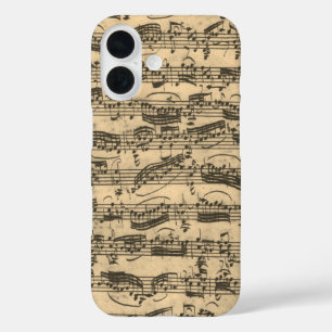Coque Pour iPhone 16 Partitions de JS Bach