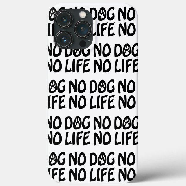 COQUES Case-Mate iPhone PAS DE CHIEN PAS DE VIE (Verso)