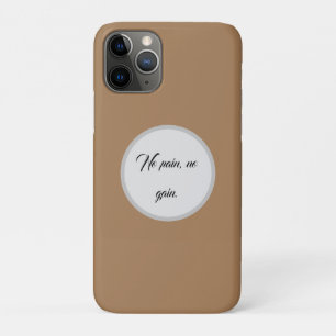Case-Mate iPhone Case Pas de douleur, pas de gain   Citations de motivat