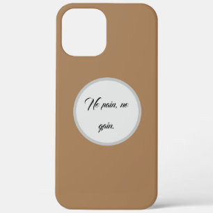 Case-Mate iPhone Case Pas de douleur, pas de gain   Citations de motivat