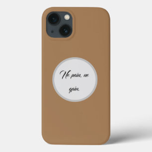 Case-Mate iPhone Case Pas de douleur, pas de gain   Citations de motivat