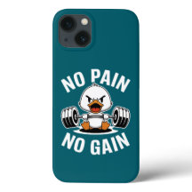 Pas de douleur Pas de gain Gym Canard iPhone 13