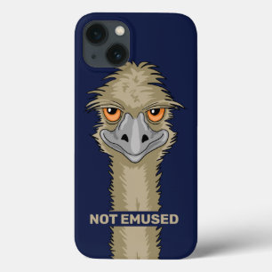Case-Mate iPhone Case Pas Emused Funny Emu Pun Indigo Blue