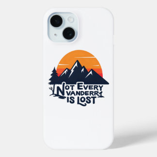Coque Pour iPhone 15 Pas Tous Les Wanderer N'Est Perdu Téléphone Boîtie