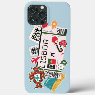 Case-Mate iPhone CASE PASSE D'EMBARQUEMENT LISBOA PORTUGAL