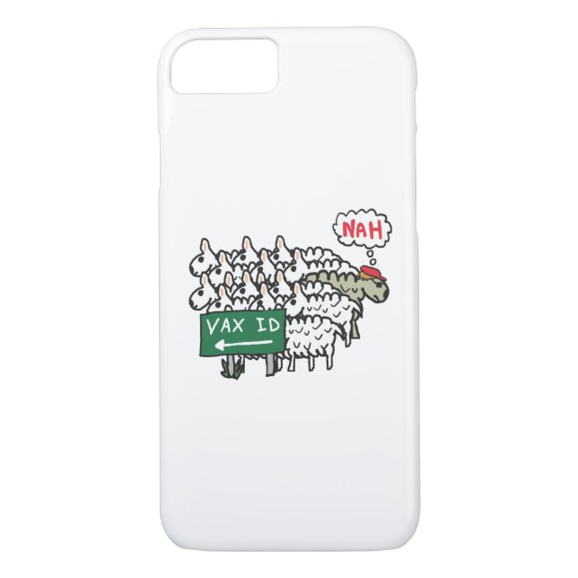 Coques Case-Mate iPhone Passeport d'identification anti-vaccin (Dos)