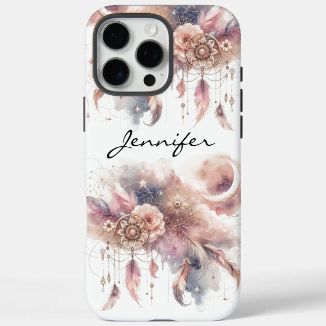 Coques Case-Mate iPhone Pastel Boho Dreamcatcher iPhone (Verso)