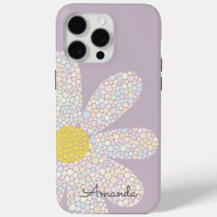 Coque iPhone 15 Pro Max Pastel Daisy
