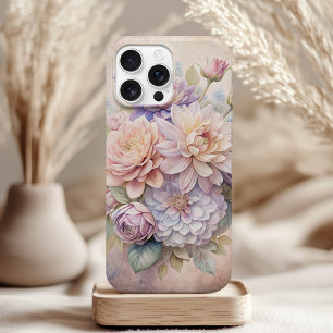 Coque Pour iPhone 15 Pastel Floral Téléphone Case - Jardins de sorcière