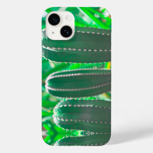 Coque Pour iPhone 14 Pastel Green Cactus plante feuilles