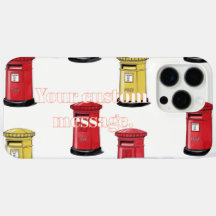 Pastel Japanese Postbox: Watercolor Crayon Style