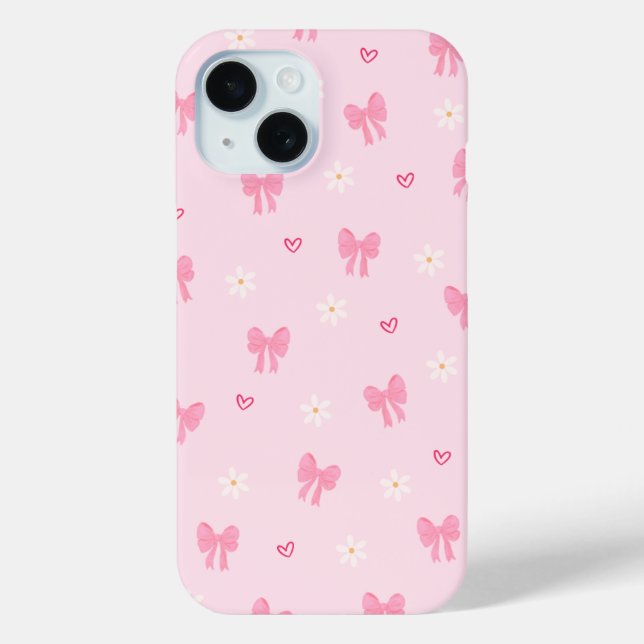Coques Case-Mate iPhone Pastel Playful Ribbon Pattern (Verso)