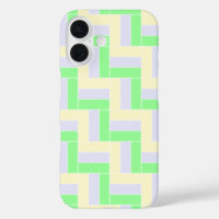 Pastel Rectangles Lignes en pointillé blanc Motif