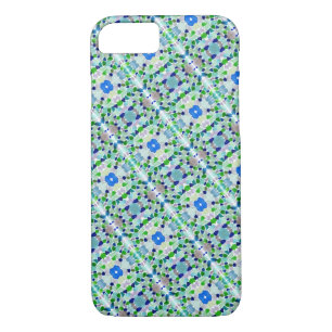 Coque Case-Mate Pour iPhone Pastel Sea Glass Mosaic Design Téléphone