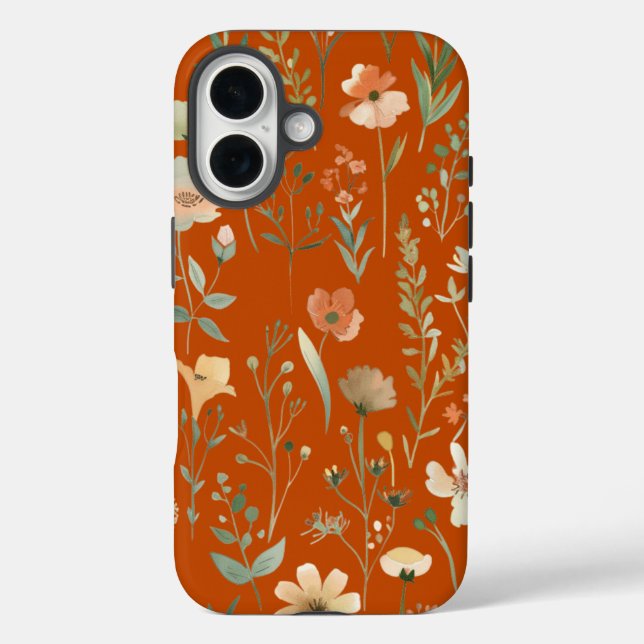 Coques Case-Mate iPhone Pastel Wilflowers (Verso)